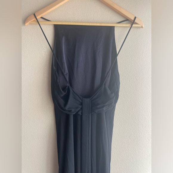 Andrea Polizzi For Rex Lester Black Long Maxi Dress Size 2 - Picture 6 of 11